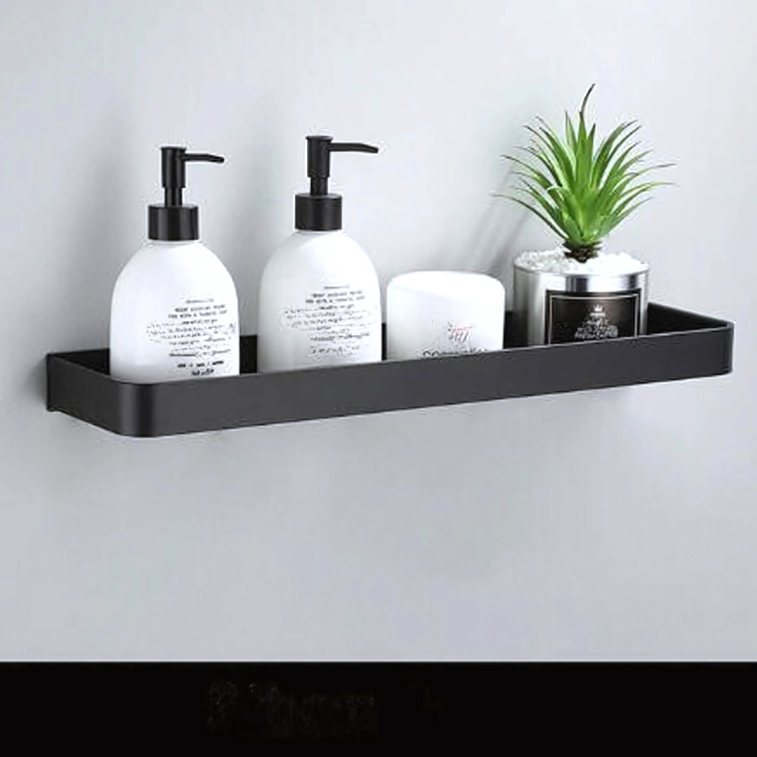 Mensola da parete in metallo per bagno con design moderno