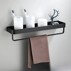 Mensola da parete in metallo per bagno con design moderno