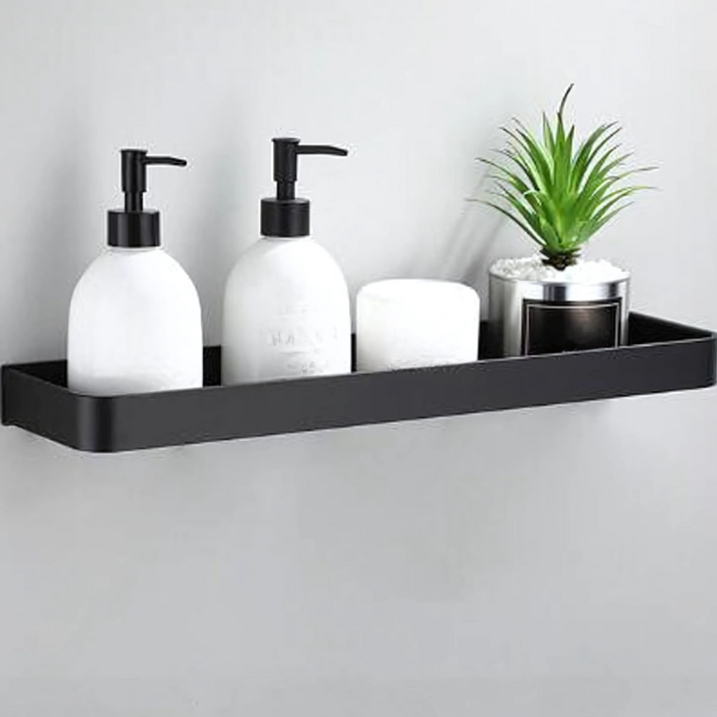 Mensola da parete in metallo per bagno con design moderno