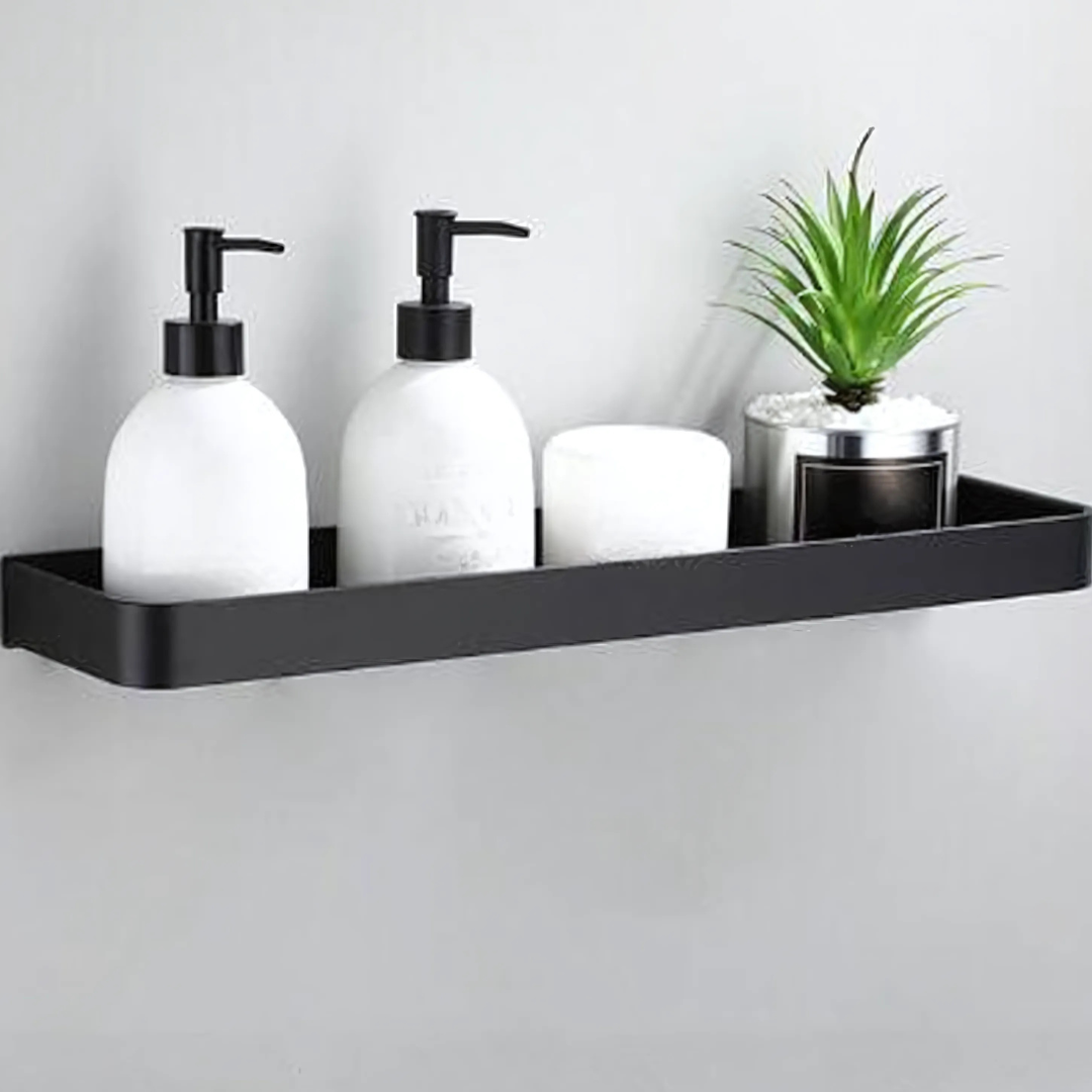 Mensola da parete in metallo per bagno con design moderno