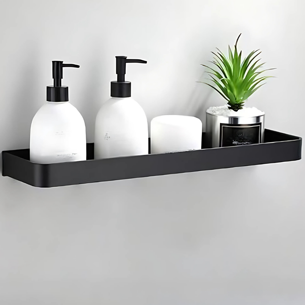 Mensola da parete in metallo per bagno con design moderno