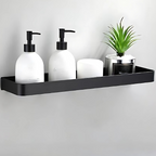 Mensola da parete in metallo per bagno con design moderno