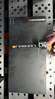 Metro laser digitale con flessometro integrato