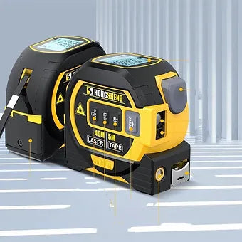 Metro laser digitale con flessometro integrato