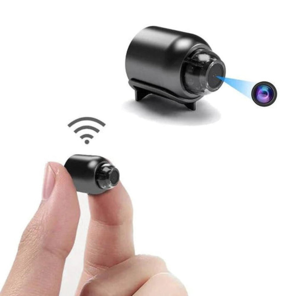 Microcamera wireless da interno con video 1080p e visione notturna a infrarossi