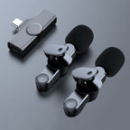 Microfono mini wireless per smartphone – Lavalier con riduzione del rumore e 10 ore di autonomia