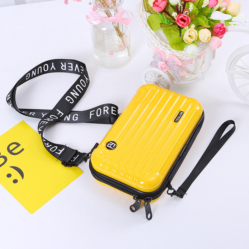 Mini borsa a forma di valigia
