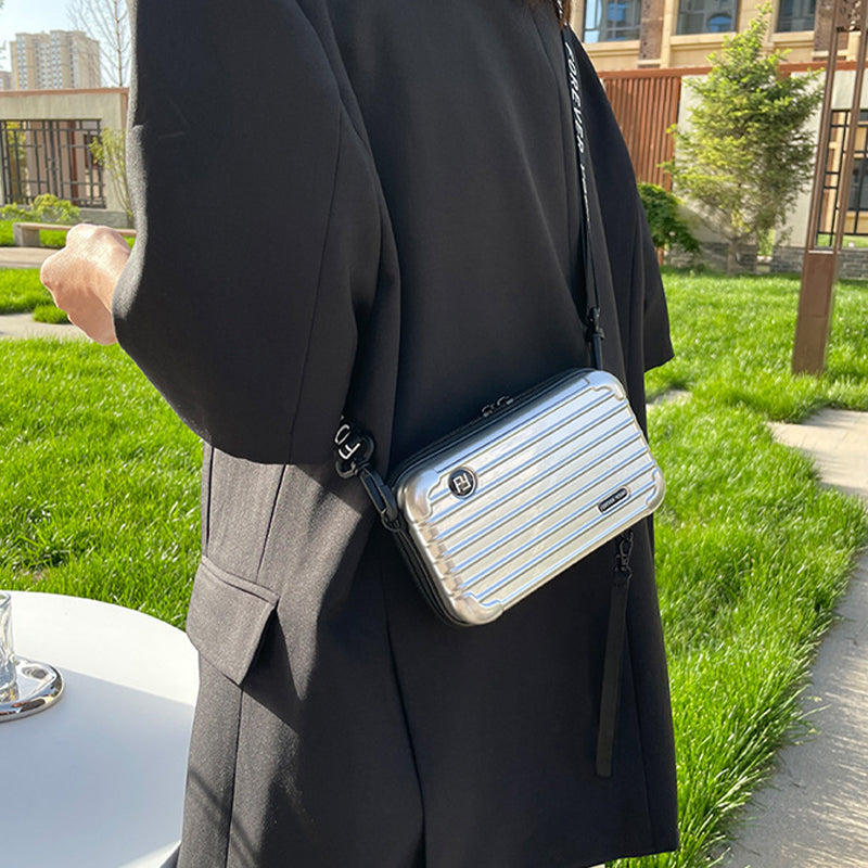 Mini borsa a forma di valigia