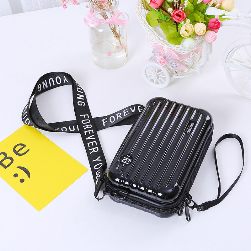 Mini borsa a forma di valigia