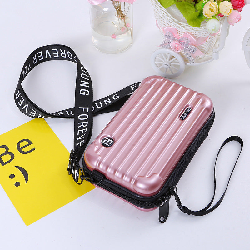 Mini borsa a forma di valigia