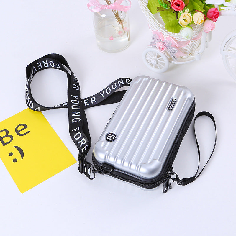 Mini borsa a forma di valigia