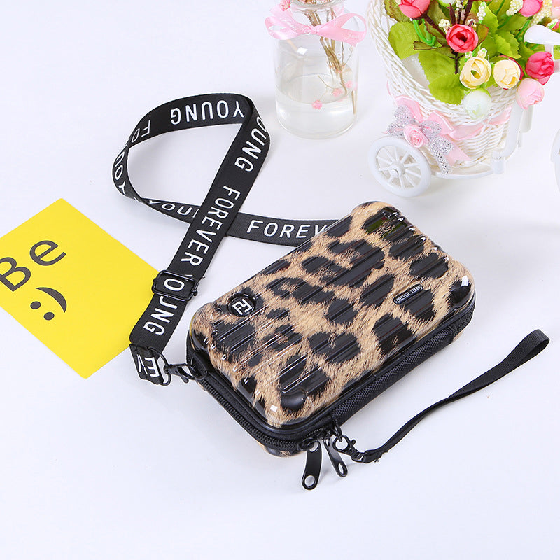 Mini borsa a forma di valigia
