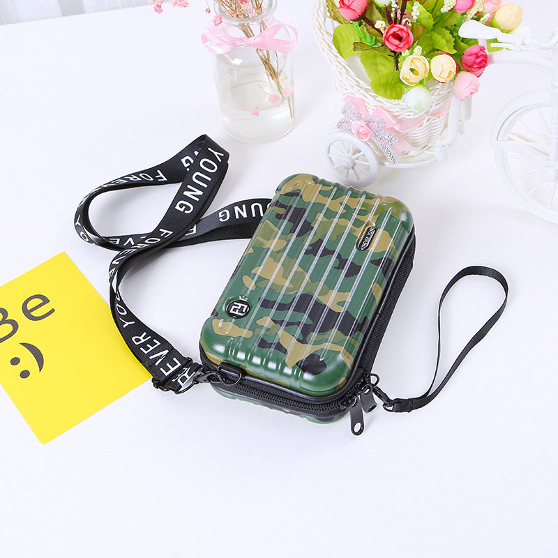 Mini borsa a forma di valigia