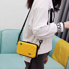 Mini borsa a forma di valigia per donna