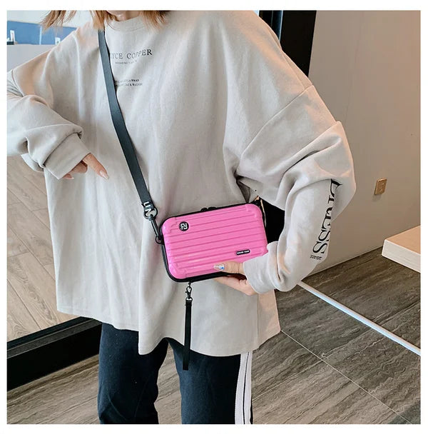 Mini borsa a tracolla compatta ed elegante per tutti i giorni
