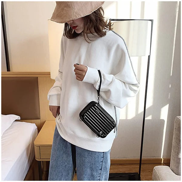 Mini borsa a tracolla compatta ed elegante per tutti i giorni