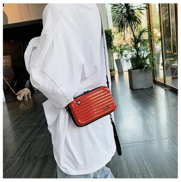Mini borsa a tracolla compatta ed elegante per tutti i giorni