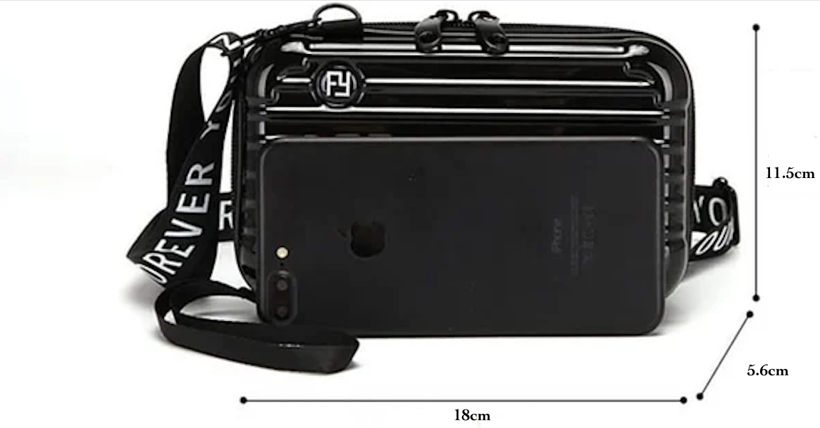 Mini borsa a tracolla compatta ed elegante per tutti i giorni
