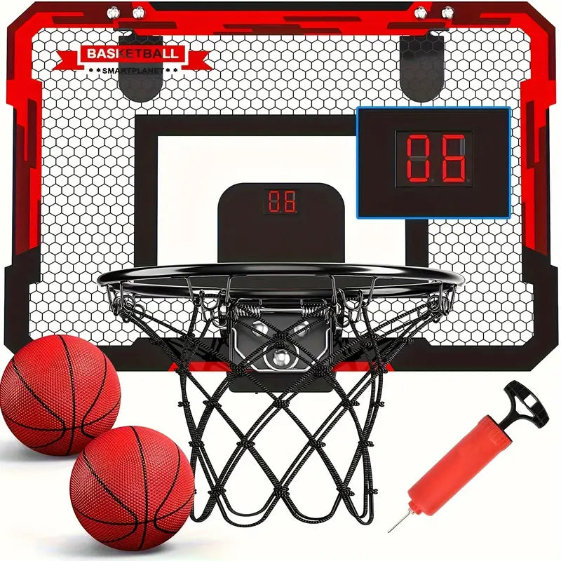 Mini canestro da basket con tabellone elettronico BouncePro