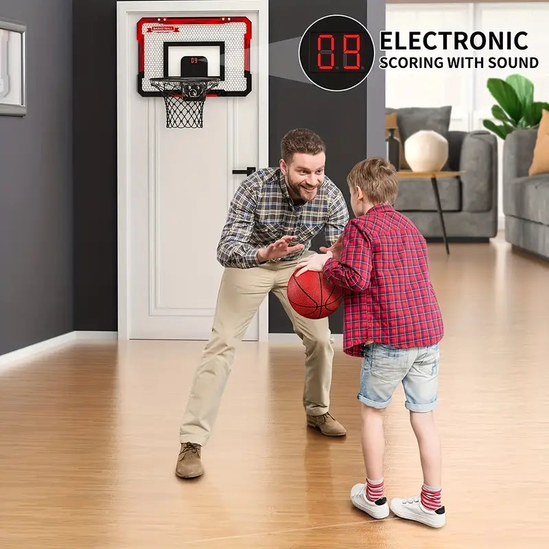 Mini canestro da basket con tabellone elettronico BouncePro
