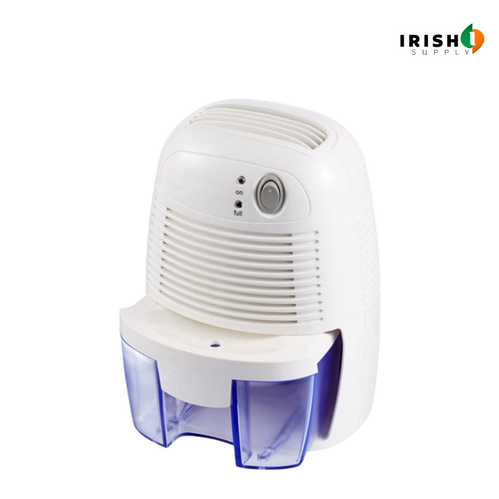 Mini deumidificatore portatile per bagno e cantina con serbatoio da 500 ml