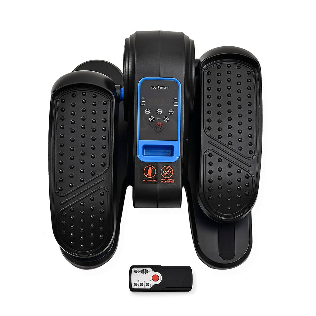 Mini ellittica elettrica per gambe – esercizio da seduto a casa