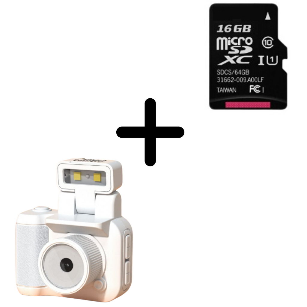 Mini fotocamera vintage per fotografia nostalgica
