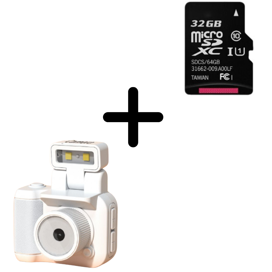 Mini fotocamera vintage per fotografia nostalgica