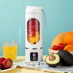 Mini frullatore portatile Juicello con 8 lame – ricaricabile e senza fili per smoothie e granite