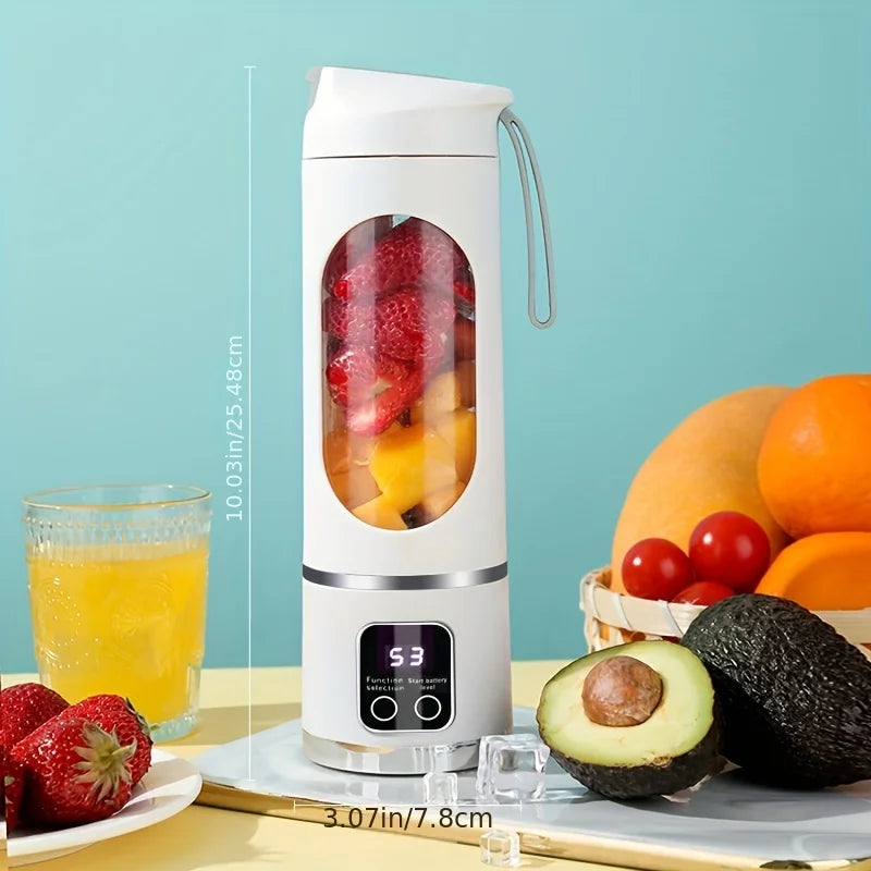Mini frullatore portatile Juicello con 8 lame – ricaricabile e senza fili per smoothie e granite