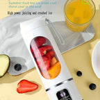 Mini frullatore portatile Juicello con 8 lame – ricaricabile e senza fili per smoothie e granite