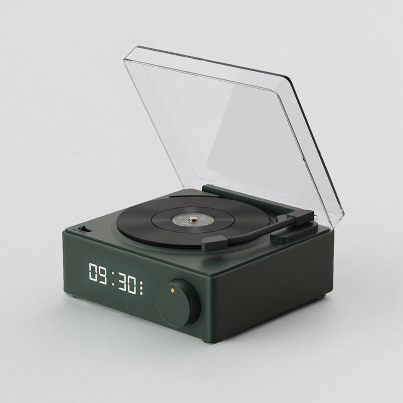Mini giradischi vintage con speaker Bluetooth