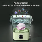 Mini lavatrice pieghevole 4,5 L – compatta e delicata