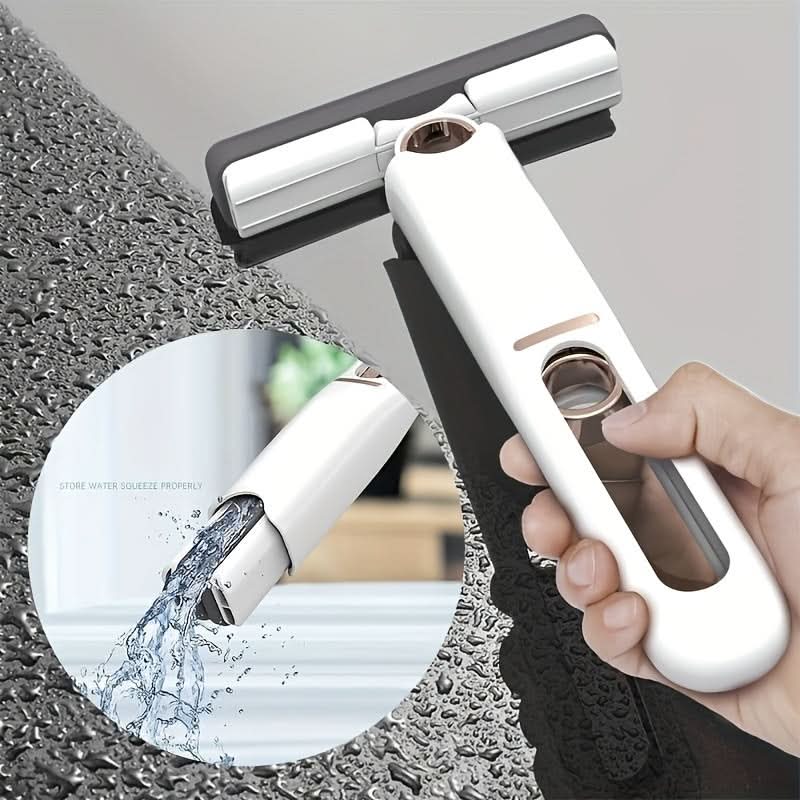 Mini mocio con sistema autopulente integrato