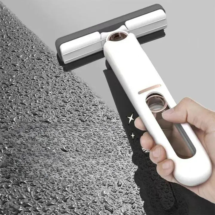 Mini mocio pieghevole con strizzatura automatica