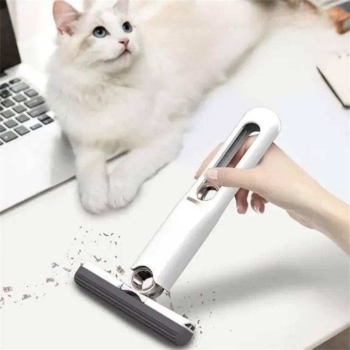 Mini mocio pieghevole con strizzatura automatica