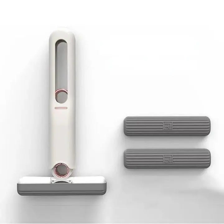 Mini mocio pieghevole con strizzatura automatica