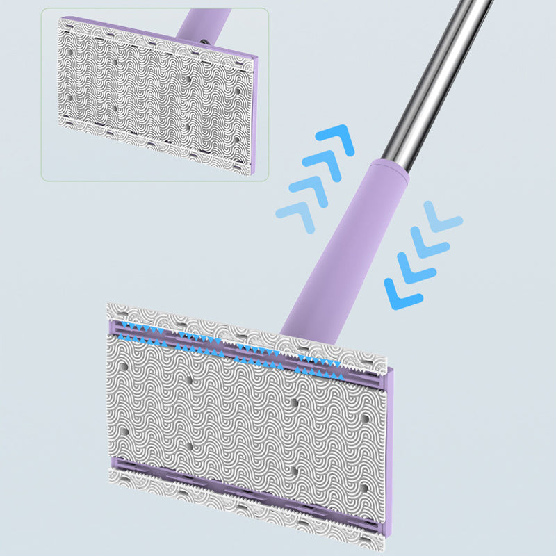 Mini mop con clip per panni catturapolvere