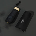 Mini ombrello pieghevole con protezione UV e tessuto idrorepellente