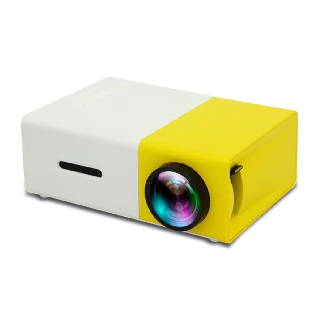 Mini proiettore LED portatile HD per casa