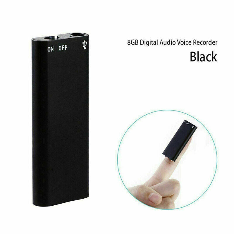 Mini registratore vocale USB 8 GB con funzione MP3