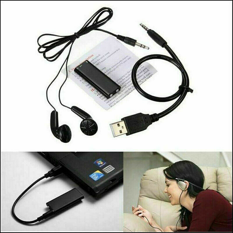 Mini registratore vocale USB 8 GB con funzione MP3