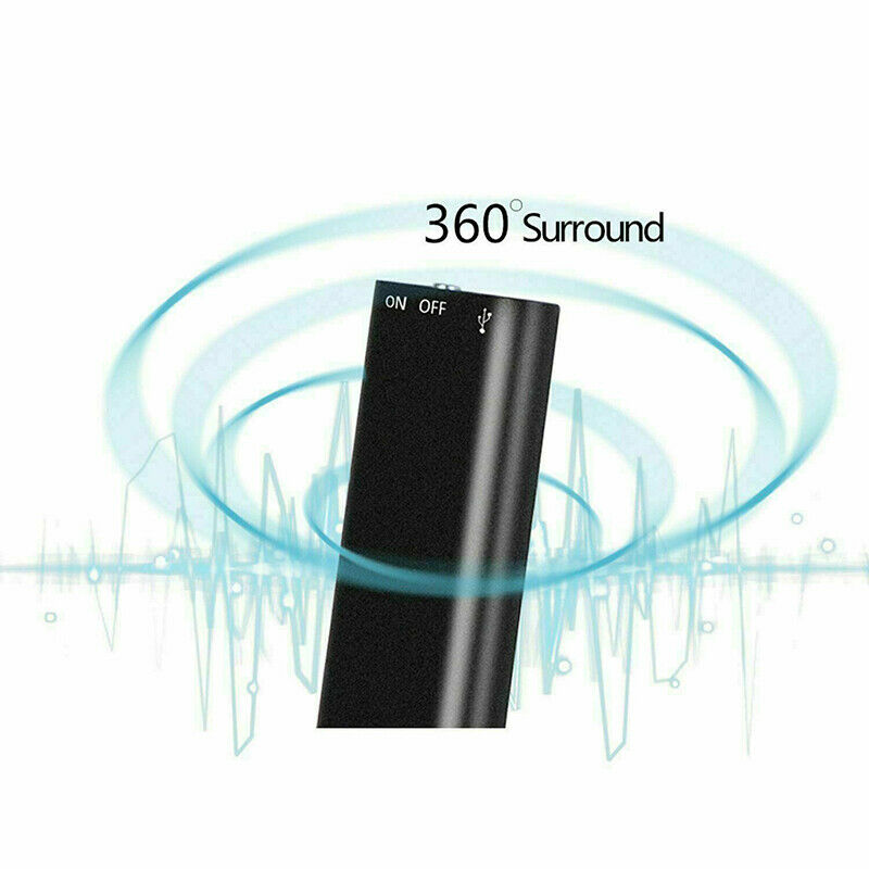 Mini registratore vocale USB 8 GB con funzione MP3