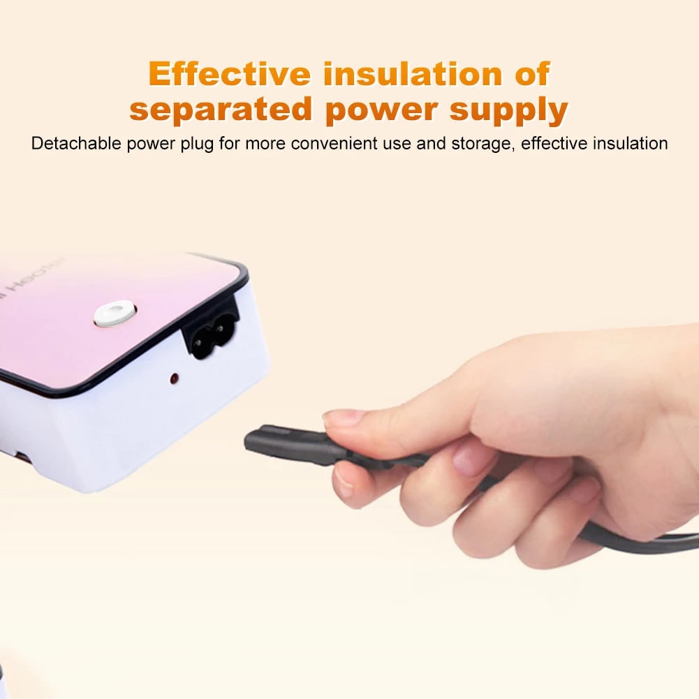 Mini termoventilatore ceramico portatile con riscaldamento PTC a risparmio energetico per casa e ufficio