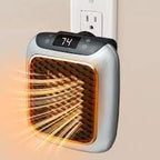 Mini termoventilatore elettrico con telecomando