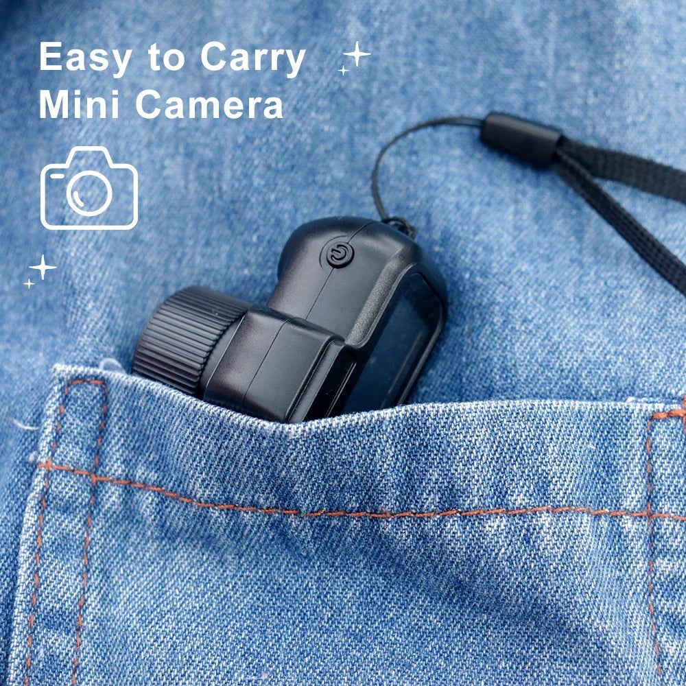 Mini videocamera digitale vintage HD