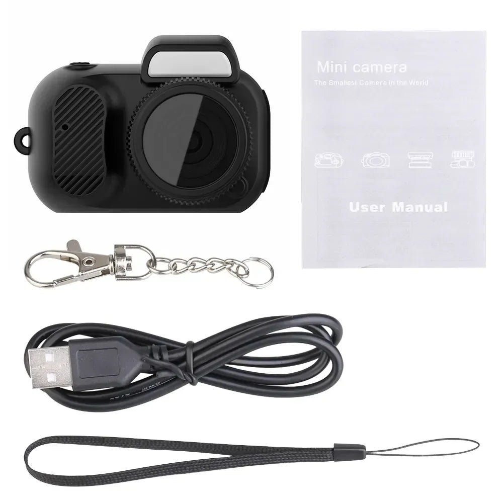 Mini videocamera retrò con schermo