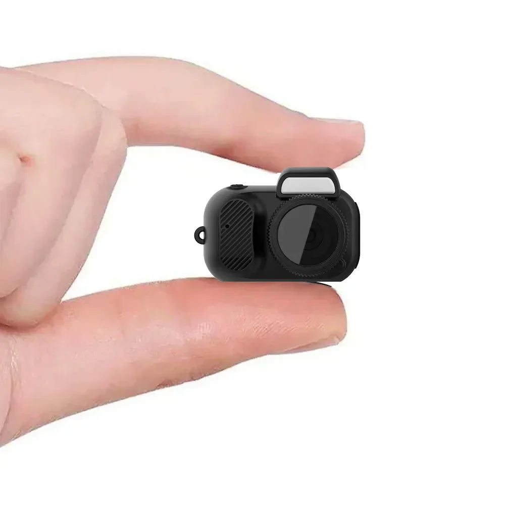 Mini videocamera retrò con schermo