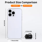 Mini videocamera retrò con schermo