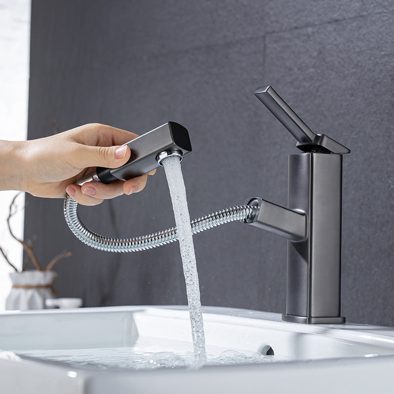 Miscelatore monocomando stile glamour con bocca girevole